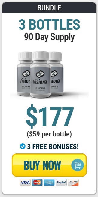 VisionX 3 Bottle Price